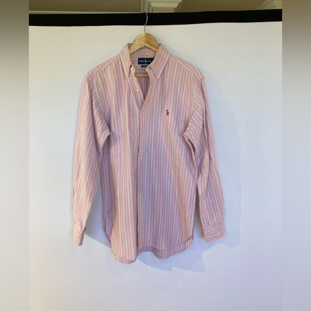 Ralph Lauren-Classic Fit, Oxford - M-Sz.M (pink/blue)